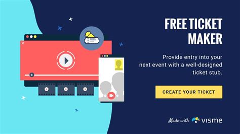 Free Ticket Maker: Design Tickets Online .